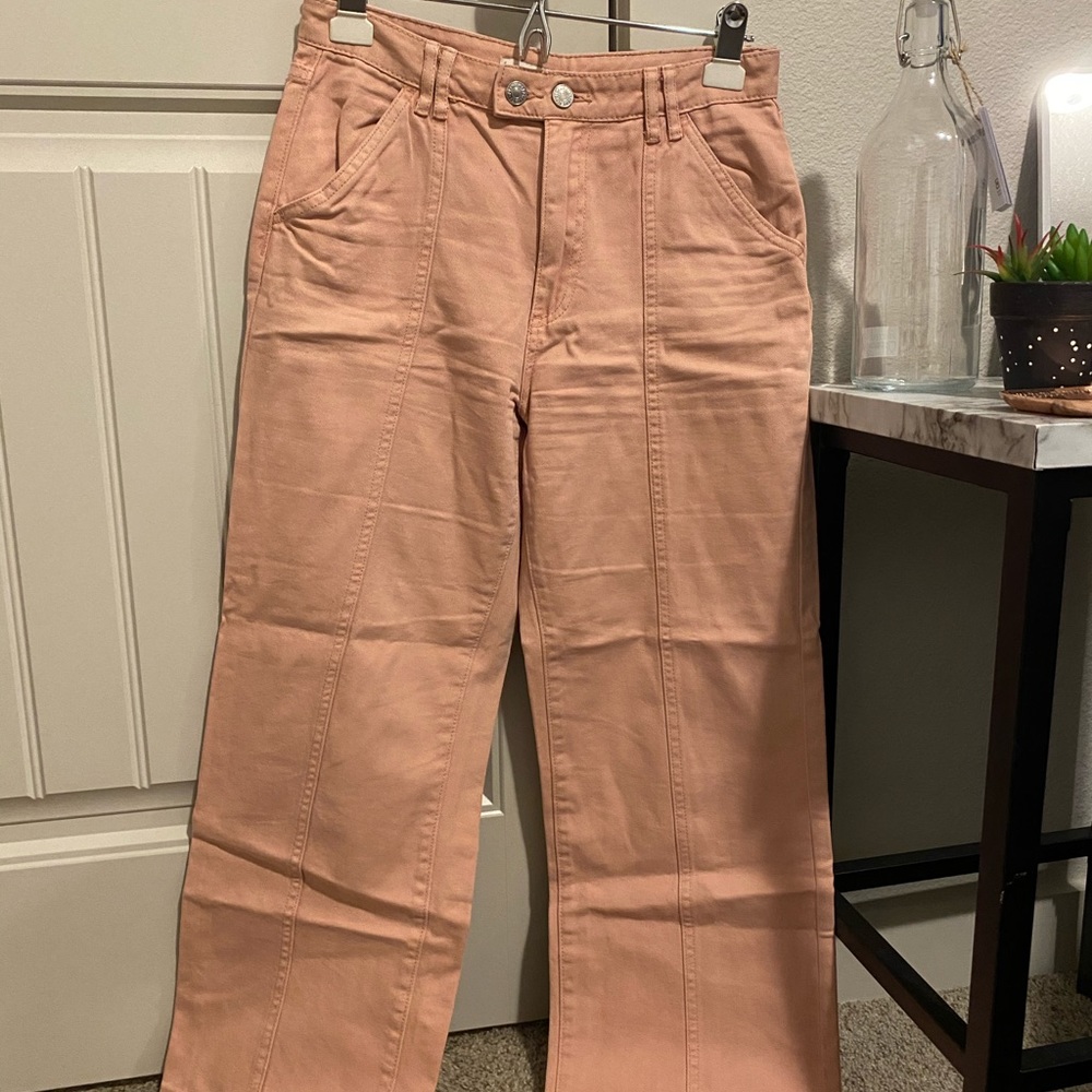 Pink Denim Jeans